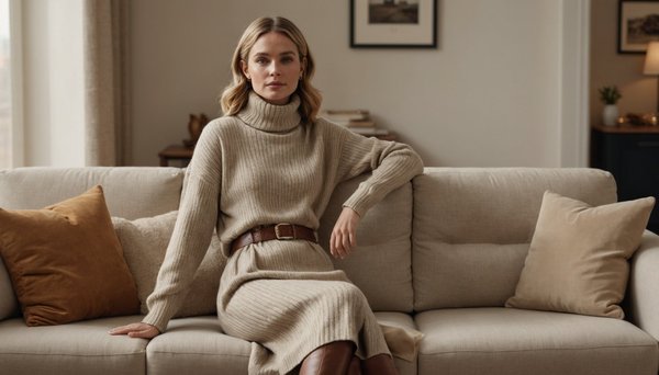 Robe pull and bear pour femme : style et confort au quotidien